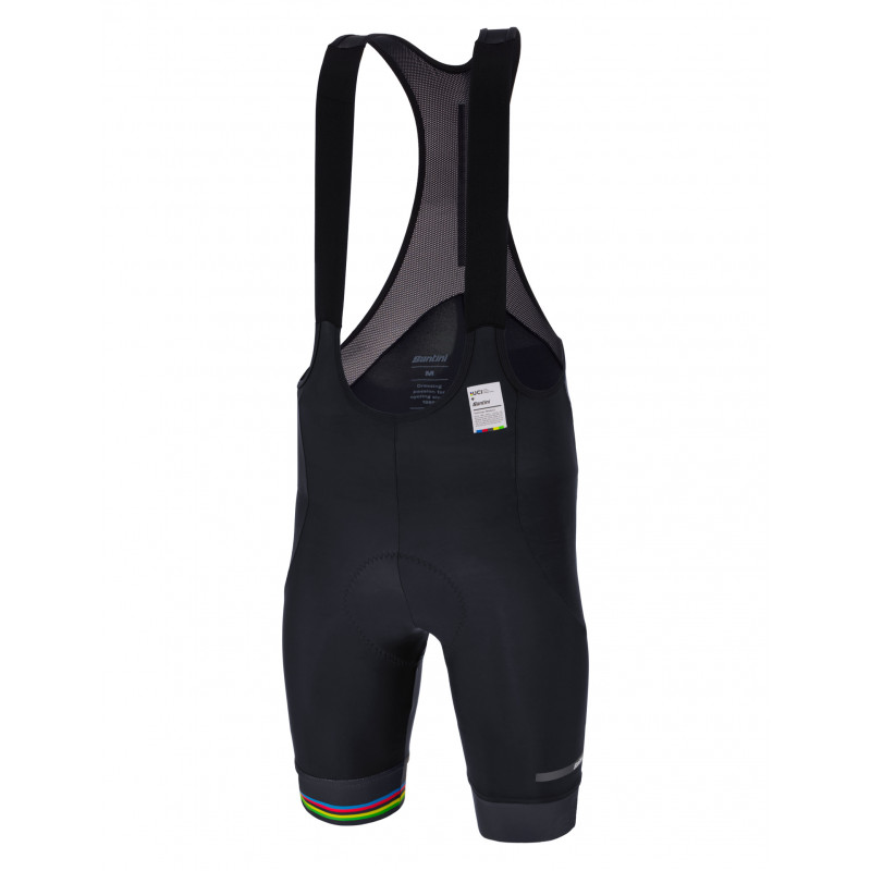 Велошорты Santini UCI Official World Champion Bib-Shorts / Черный