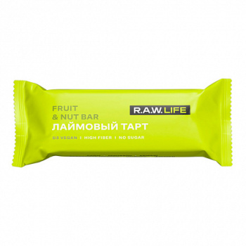 Батончик орехово-фруктовый R.A.W. LIFE Fruit & Nut Bar / Лаймовый тарт