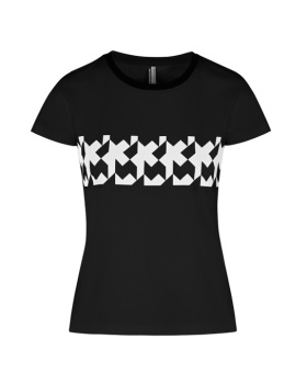Футболка женская Assos Signature Summer T-Shirt - RS Griffe / Черный