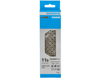 Цепь Shimano Dura Ace/XTR CN-HG901-11 Chain / Замок SM-CN900 в комплекте / 11-Speed