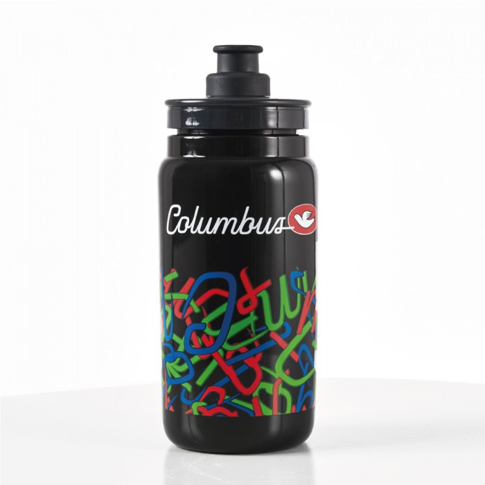 Фляга Cinelli Elite Waterbottle House Ind. Tubography 550мл / Черный