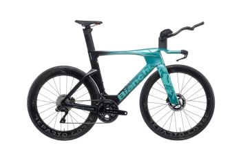 Bianchi Aquila RC TRI Dura-Ace Di2 PM ZY / Глянцевый Целесте-Черный