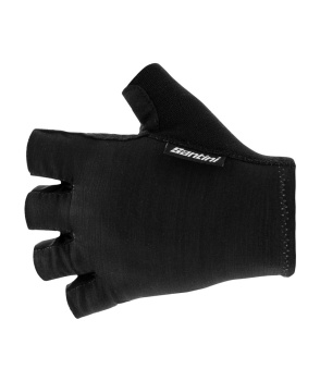Велоперчатки Santini Tact Cycling Gloves / Черный