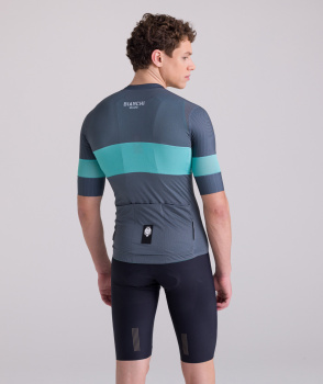 Веломайка Santini Bianchi Milano Race Unisex Jersey / Серый