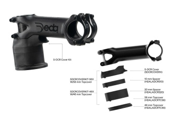 Набор проставочных колец под вынос DEDA Elementi S-DCR Cover kit for Zero2 & Zero1 (1x20,1x10) Ø56мм