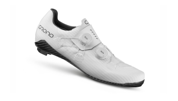 Велотуфли шоссейные Crono C1 Kairos Carbon / Белый