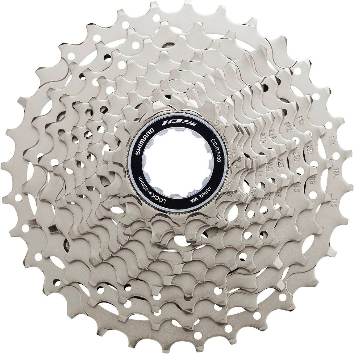 Кассета шоссейная Shimano 105 CS-R7000 Road Cassette Sprocket / 11-Speed