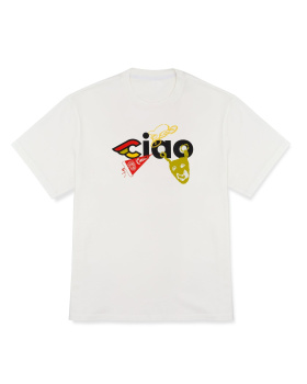Футболка Cinelli T-Shirt Ciao Icons / Белый