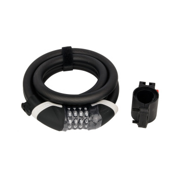 Замок для велосипеда COX UDS2.0 URBAN Spiral / 15x1800 / с кодовым замком