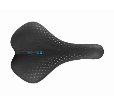 Седло комфортное Selle San Marco SPORTIVE Gel large nero-tel.nero-O 250x170mm