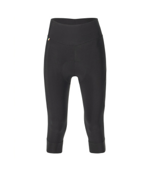 Велоштаны женские короткие Santini Alba 3/4 Bib-Tights / Черный