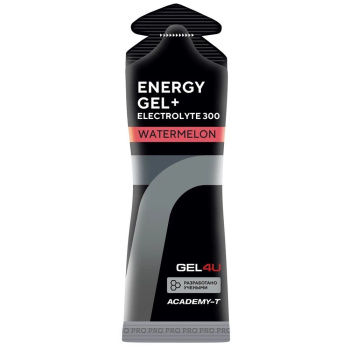 Гель энергетический углеводный с электролитами GEL4U Energy Gel вкус Соленый Арбуз 60 мл