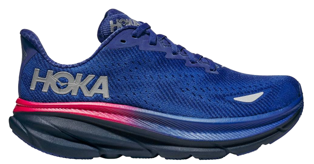 Беговые кроссовки мужские HOKA One One Clifton 9 GTX / Голубой-Фиолетовый