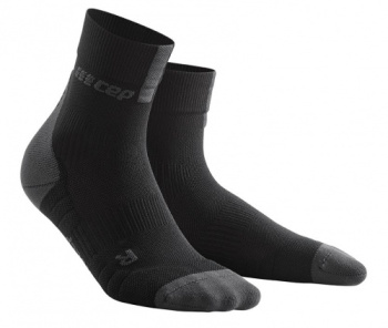 Женские спортивные компрессионные носки CEP Short Socks 3.0 / Черный