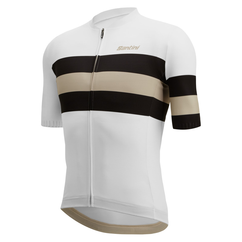 Веломайка Santini Eco Sleek Bengal SS Cycling Jersey / Белый