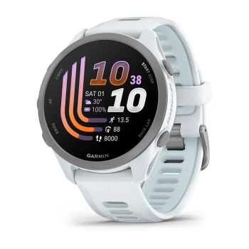 Часы Garmin Forerunner 170 Music / Белый-Голубой