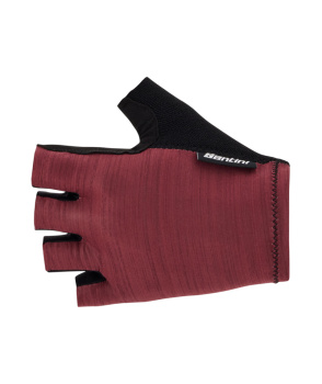 Велоперчатки Santini Cubo Cycling Gloves / Бордовый