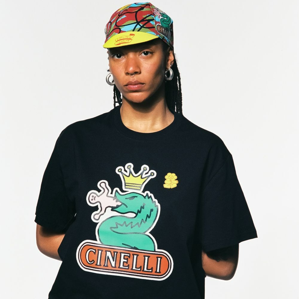 Футболка Cinelli T-Shirt Speciale Corsa Braulio / Черный