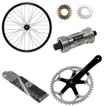 Группа оборудования Miche X-PRESS Pista Freewheel/Fixed Gear Group + Wheels