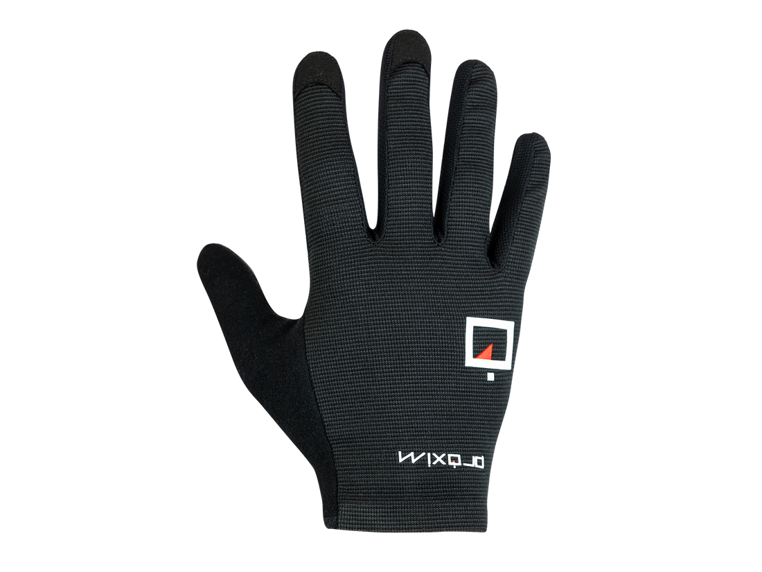 Велоперчатки Prologo Proxim Level Long Fingers Gloves / Черный-Белый