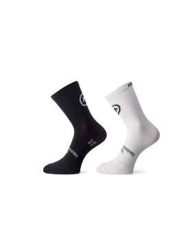 Носки Assos Tiburu Sock Evo8 Twin Pack / Белый