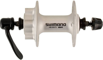 Втулка передняя Shimano HB-M475 Front Freehub - Disc 6-Bolt QR 36SP / Серый
