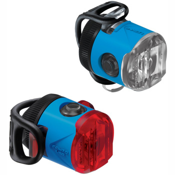 Фонари комплект LEZYNE LED Femto USB pair / Голубой