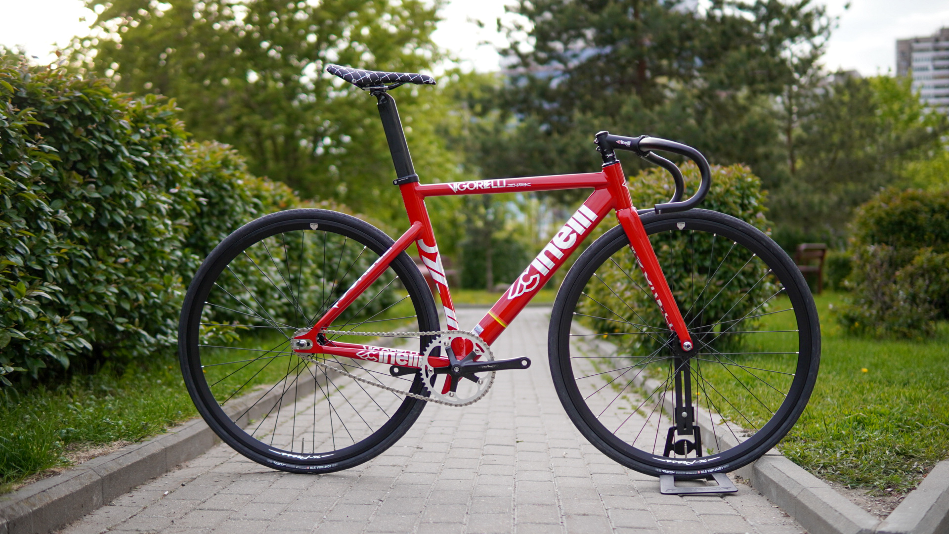 Cinelli Vigorelli Shark X-Press Rim / Красный - купить в магазине