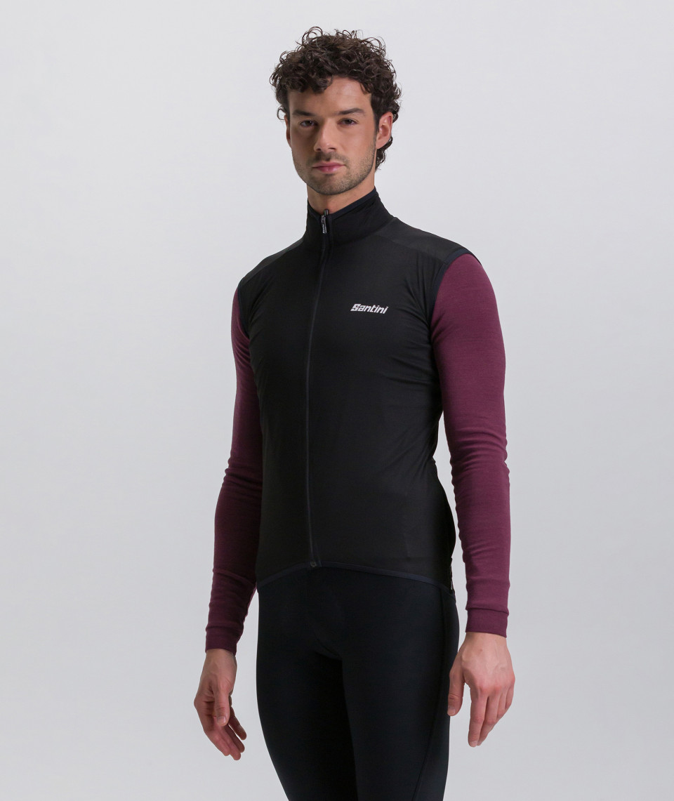 Жилетка Santini Guard Nimbus Rain Vest / Черный