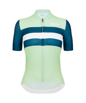 Веломайка женская Santini Eco Sleek Bengal Women's Jersey / Зеленый