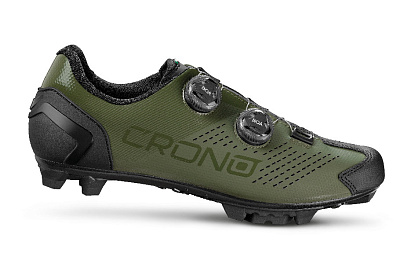 Велотуфли Crono CX-2-22 MTB Carbocomp / Зеленый