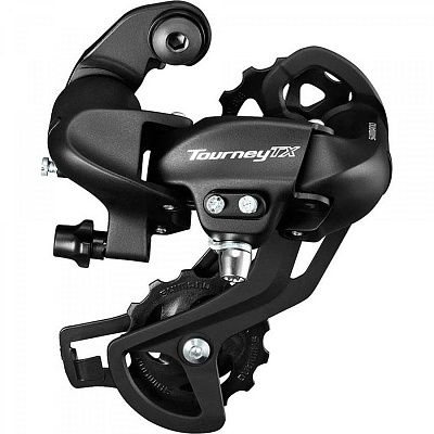 Переключатель задний Shimano Tourney TX RD-TX800 Rear Derailleur / Черный / 7/8-Speed