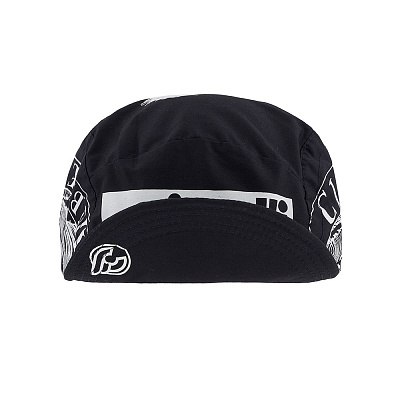 Велокепка Cinelli Cap Gerry Wedd Cyclist Surfer / Черный-Белый