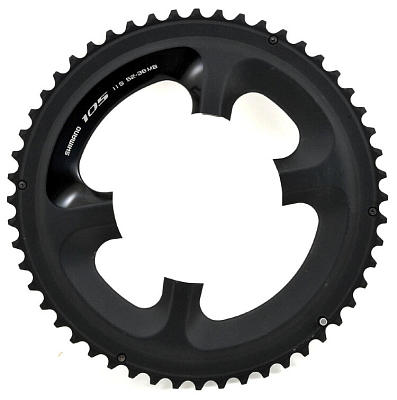 Звезда передняя Shimano 105 Chainring 52T for FC-5800 / Черный
