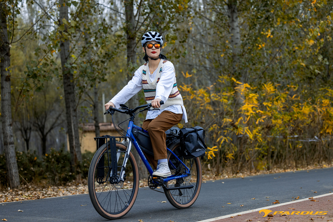 Pardus Explore Sport Urban 27.5" Disc Deore 2023 / Коричневый