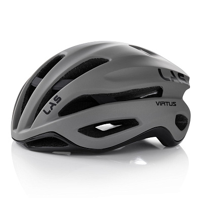Велосипедный шлем LAS VIRTUS S-M, серый матовый