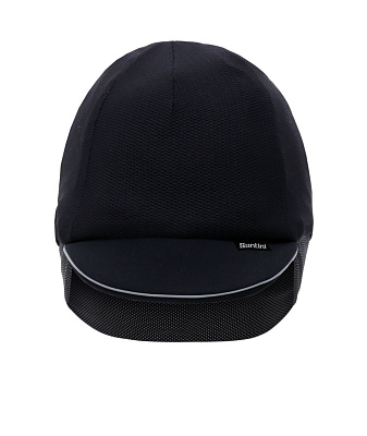 Велокепка Зимняя Santini Passo Winter Cap / Черный