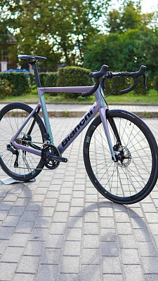 Bianchi Aria Aero 105 Disc 11v 2023 / Серый-Хамелеон