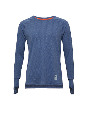 Лонгслив для бега мужской GRI Весна 2.0 / Синий