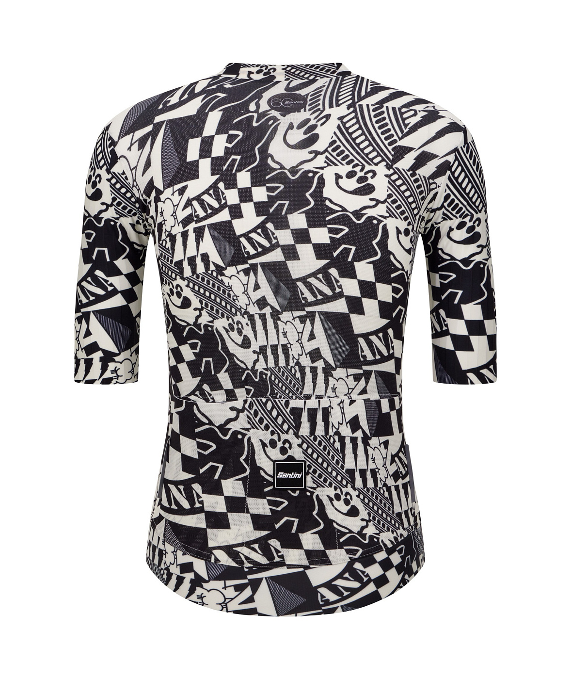 Веломайка Santini 60 Limited Edition SS Cycling Jersey / Белый