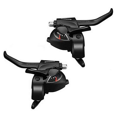Комп. Шифт.-Торм. ручек Shimano Tourney TY ST-EF41 Shift-Brake Lever / 3x6-Speed
