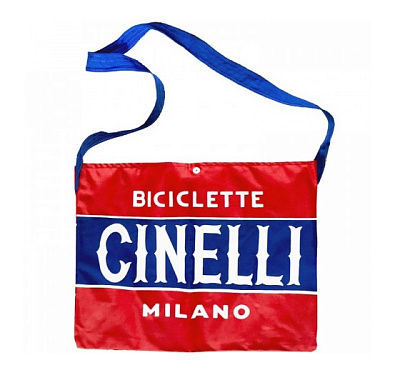 Шоппер Cinelli Musette Targa / Красно-Синий
