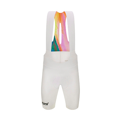 Велошорты Santini Unico Edge Bib-Shorts / Белый