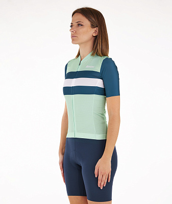 Веломайка женская Santini Eco Sleek Bengal Women's Jersey / Зеленый