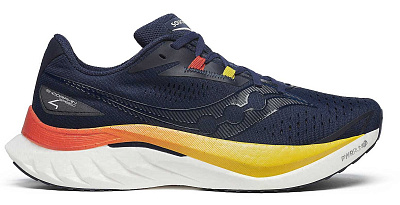 Беговые кроссовки мужские Saucony Endorphin Speed 4 / Синий-Оранжевый
