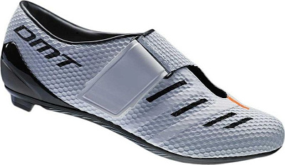 Велотуфли для триатлона DMT DT1 Shoes 2018 / Белый-Черный