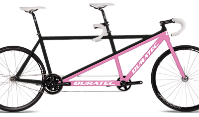 Велосипед тандем Duratec Tandem Big Bang T9 Track / Черный-Розовый