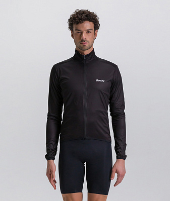 Ветровка Santini Nebula Wind Jacket / Черный