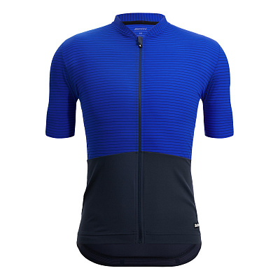 Веломайка Santini Colore Riga SS Cycling Jersey / Синий