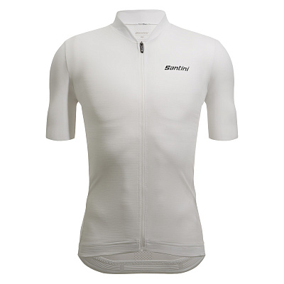 Веломайка Santini Colore Puro SS Cycling Jersey / Белый